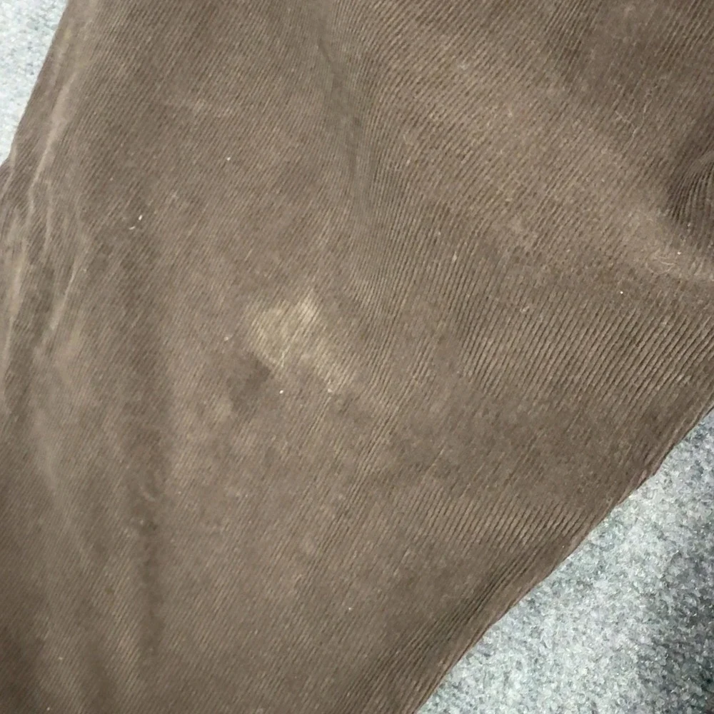 St Johns Bay Corduroy Pants Mens 40x30 Brown Cotton Straight Casual Classic